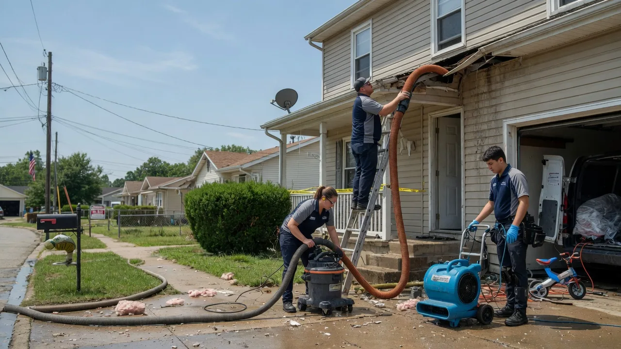 Water Damage Restoration in Wood, PA near me